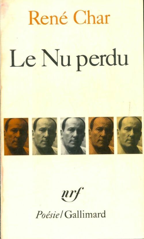 Livrenpoche : Le nu perdu - René Char - Livre