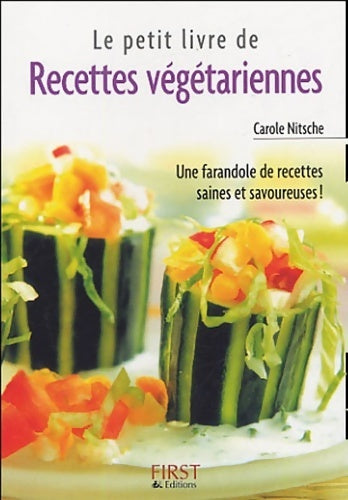Livrenpoche : Recettes végétariennes - Carole Nitsche - Livre
