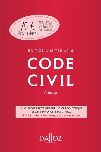Livrenpoche : Code civil 2018 - Collectif - Livre