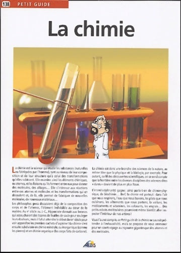 Livrenpoche : La chimie - Nathalie Audard - Livre