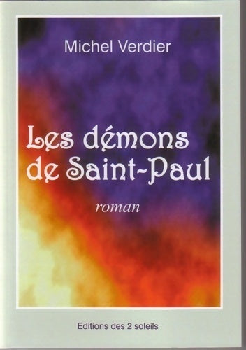 Livrenpoche : Les démons de Saint-Paul - Michel Verdier - Livre