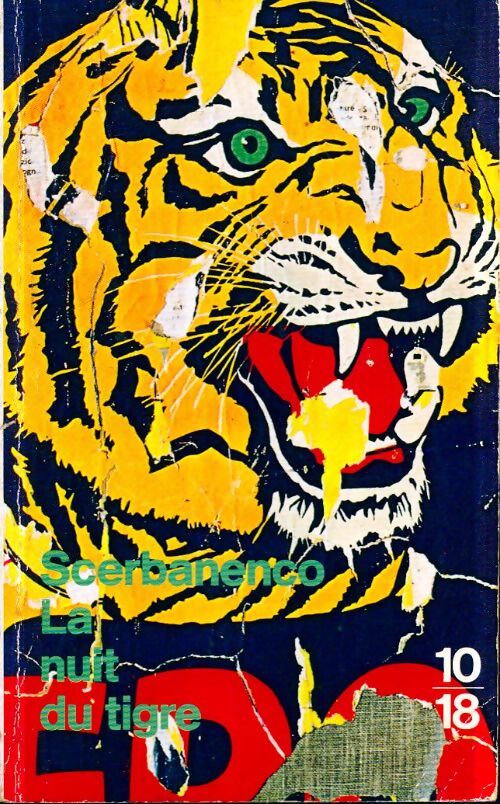 La nuit du tigre - Giorgio Scerbanenco - Livre