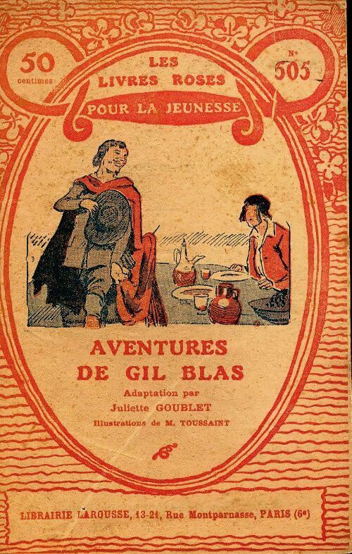 Livrenpoche : Aventures de Gil Blas - René Lesage - Livre