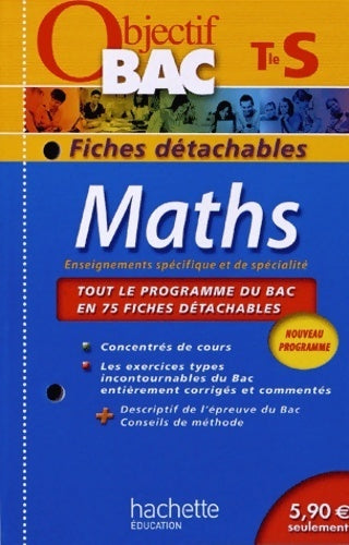 Livrenpoche : Maths Terminale S - Dominique Dejean - Livre