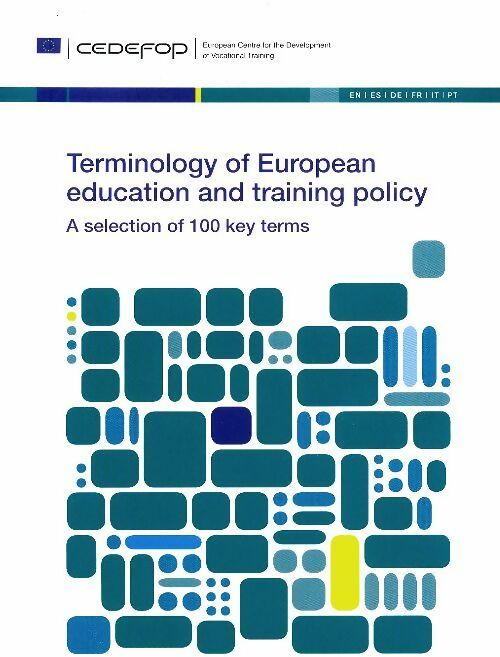 Livrenpoche : Terminology of European education and training policy - Collectif - Livre
