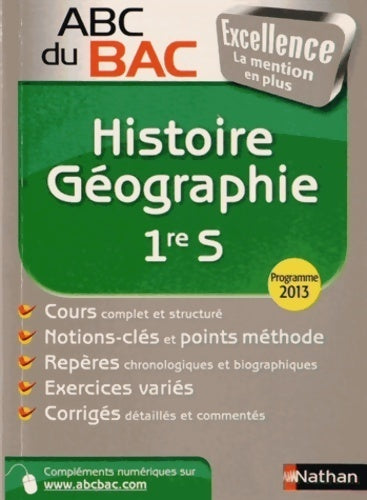 Livrenpoche : Histoire-géographie 1ère S - Servane Marzin - Livre