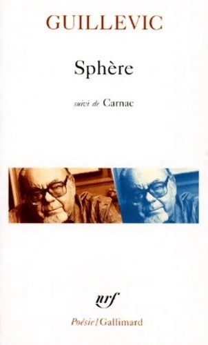 Livrenpoche : Sphère / Carnac - Guillevic - Livre