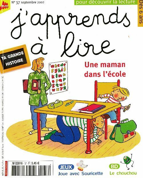 Livrenpoche : J'apprends à lire n°37 : Une maman à l'école - Collectif - Livre