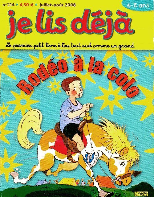 Livrenpoche : Je lis déjà n°214 : Rodéo à la colo - Collectif - Livre