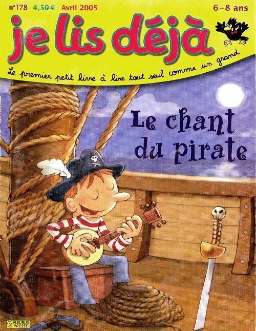 Livrenpoche : Je lis déjà n°178 : Le chant du pirate - Collectif - Livre