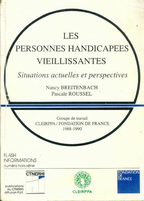 Livrenpoche : Les personnes handicapées vieillissantes - Nancy Breitenbach - Livre