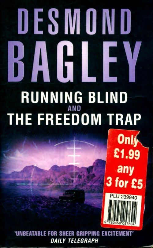 Livrenpoche : Running blind / The freedom trap - Desmond Bagley - Livre
