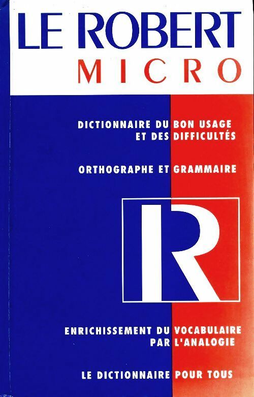 Livrenpoche : Le robert micro - Alain Rey - Livre