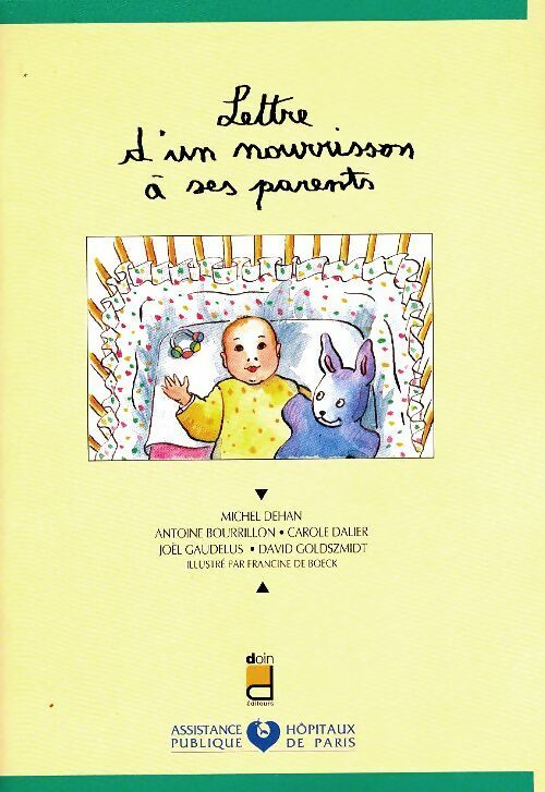 Livrenpoche : Lettre d'un nourrisson à ses parents - Michel Dehan - Livre
