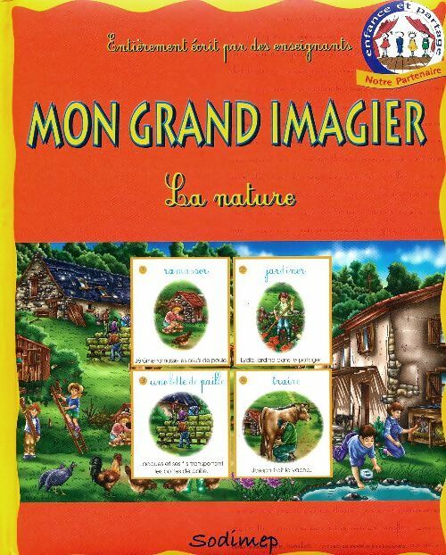 Livrenpoche : Mon grand imagier : La nature - Collectif - Livre