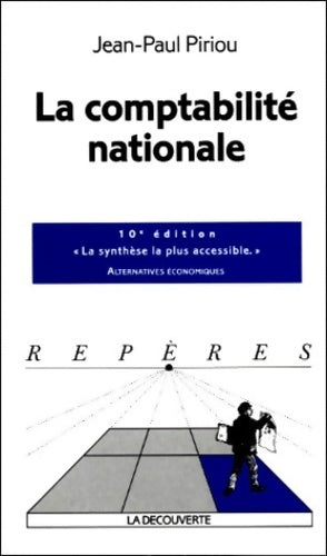 Livrenpoche : La comptabilité nationale - Jean-Paul Piriou - Livre