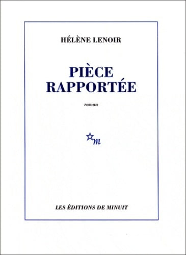 Livrenpoche : Pièce rapportée - Hélène Lenoir - Livre