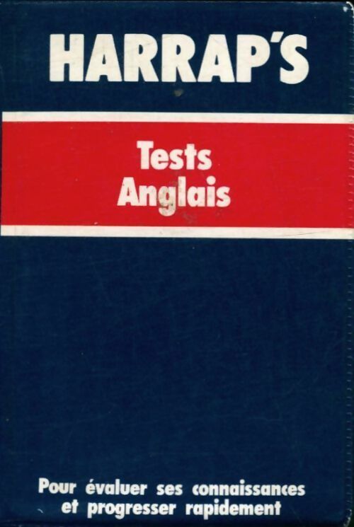 Livrenpoche : Tests d'anglais - Collectif - Livre