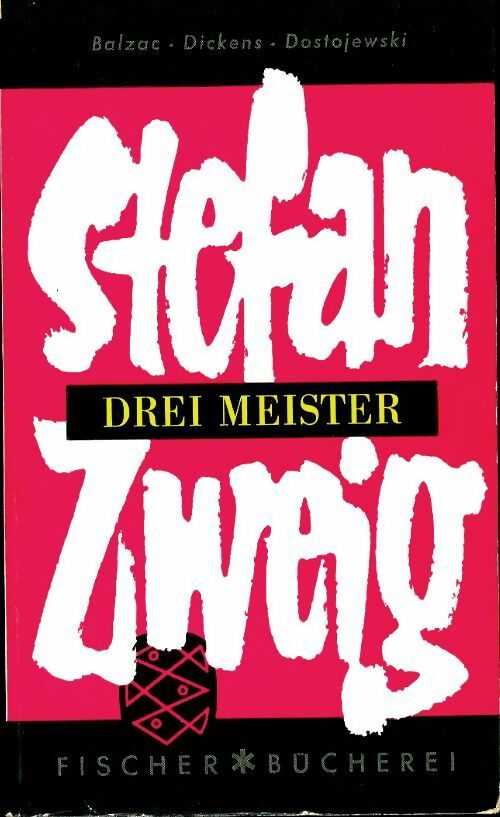 Livrenpoche : Drei meister - Stefan Zweig - Livre