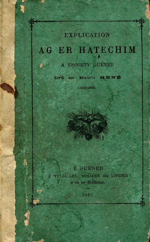 Livrenpoche : Explication ag er hatechim - Escobty Guéned - Livre