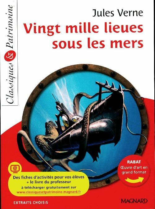 Livrenpoche : Vingt mille lieues sous les mers (abrégé) - Jules Verne - Livre