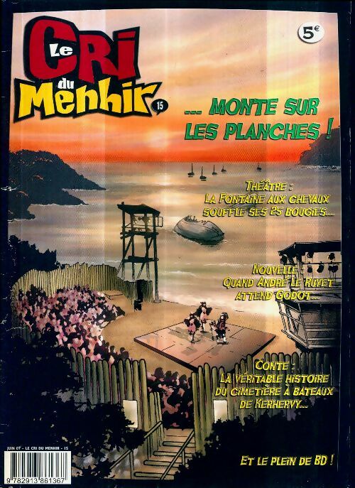 Livrenpoche : Le cri du menhir n°15 - Collectif - Livre