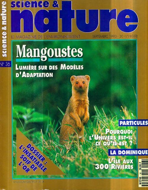 Livrenpoche : Science & nature n°36 : Mangoustes - Collectif - Livre