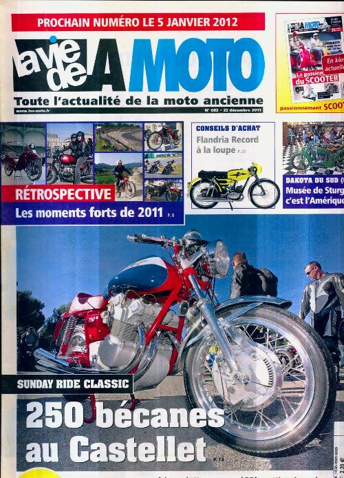 Livrenpoche : La vie de la moto n°683 : 250 bécanes au Castellet - Collectif - Livre