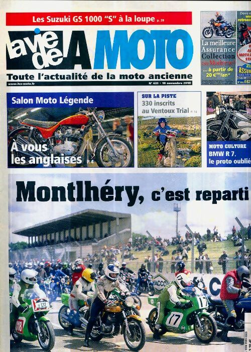 Livrenpoche : La vie de la moto n°633 : Montlhéry, c'est reparti ! - Collectif - Livre