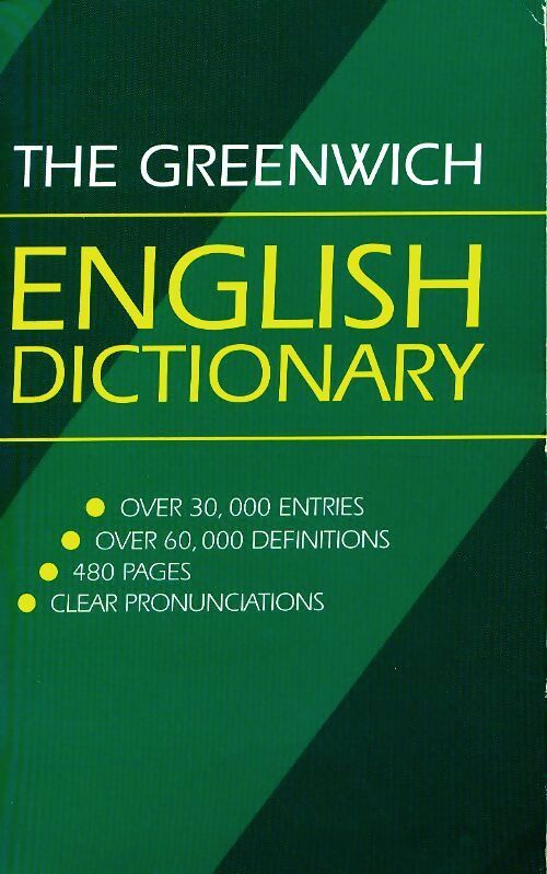 Livrenpoche : The Grenwich english dictionary - R.F Patterson - Livre