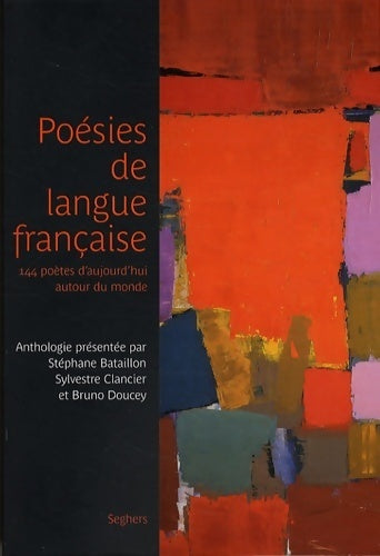 Livrenpoche : Poésies de langue française - Collectif - Livre