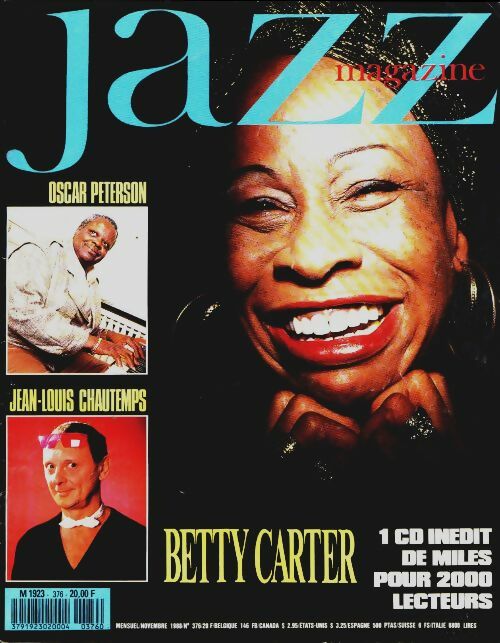Livrenpoche : Jazz magazine n°376 : Betty Carter - Collectif - Livre