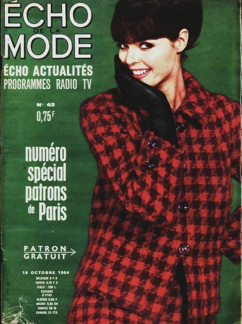 Livrenpoche : L'écho de la mode 1964 n°42 - Collectif - Livre