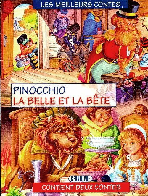 Livrenpoche : Pinocchio / La belle et la bête - Inconnu - Livre