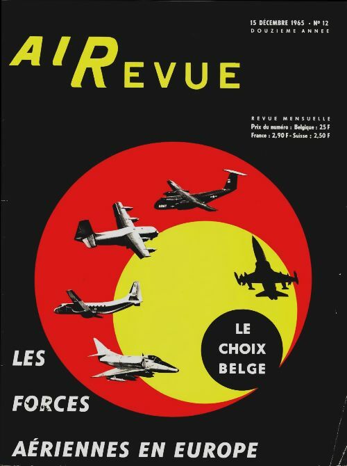 Livrenpoche : AIRevue 1965 n°12 : Les forces aériennes en Europe - Collectif - Livre