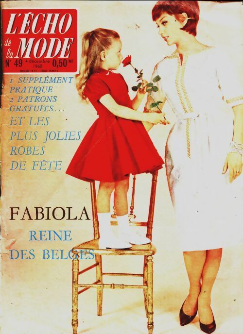 Livrenpoche : L'écho de la mode 1960 n°49 : Fabiola - Collectif - Livre