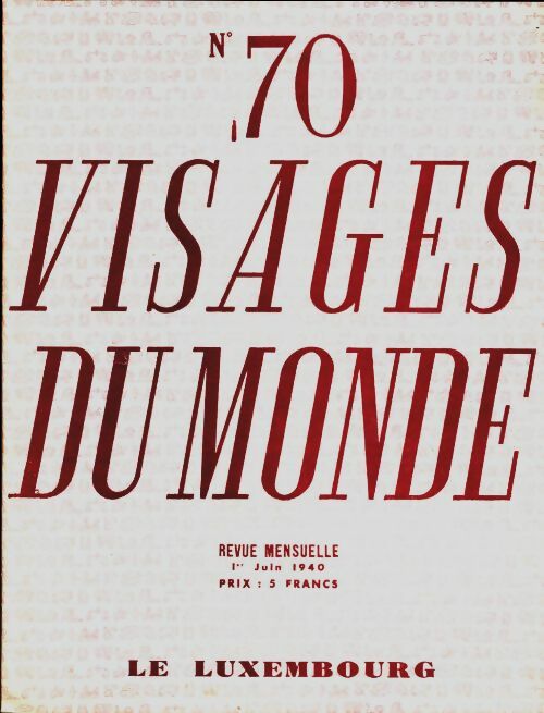 Livrenpoche : Visages du monde n°70 : Le Luxembourg - Collectif - Livre