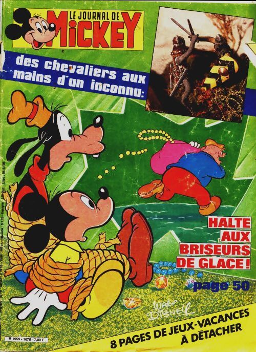 Le journal de Mickey n°1679 : Halte aux briseurs de glace - Collectif - Livre