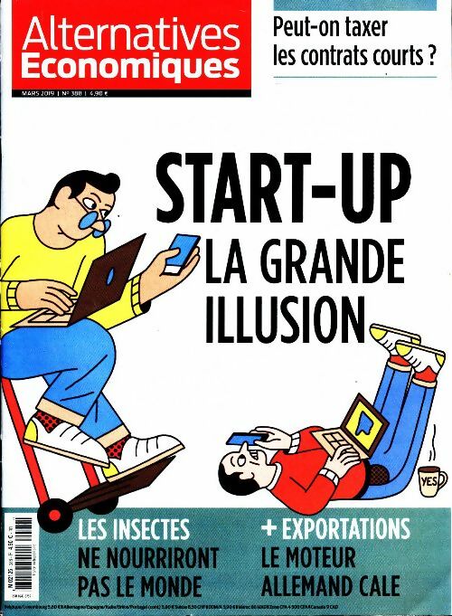 Livrenpoche : Alternatives économiques n°388 : Start-up, la grande illusion - Collectif - Livre