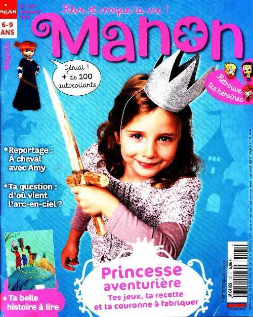 Livrenpoche : Manon n°104 : Princesse aventurière - Collectif - Livre