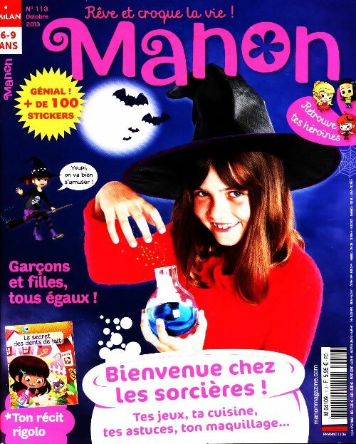 Livrenpoche : Manon n°111 : Bienvenue chez les sorcières ! - Collectif - Livre