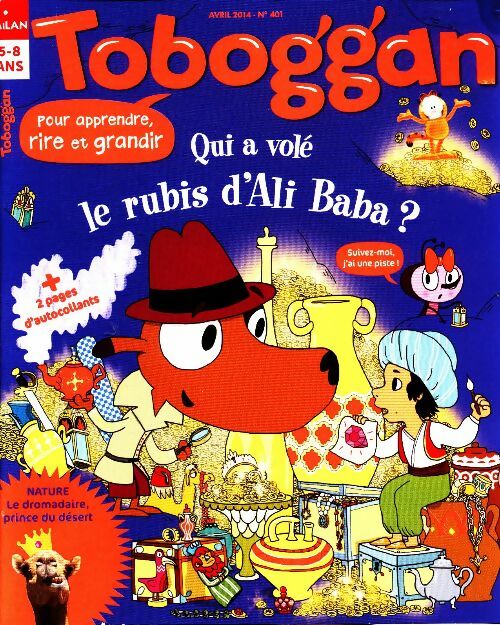 Livrenpoche : Toboggan n°401 : Qui a volé le rubis d'Ali Baba ? - Collectif - Livre