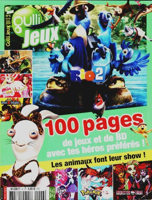 Livrenpoche : Gulli Jeux n°6 - Collectif - Livre