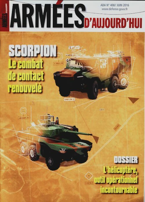 Livrenpoche : Armées d'aujourd'hui n°408 : Scorpion - Collectif - Livre