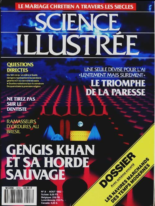 Livrenpoche : Science illustrée n°8 (2e année) : Gengis Kahn et sa horde sauvage - Collectif - Livre