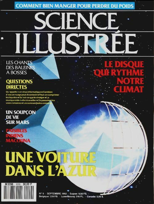 Livrenpoche : Science illustrée n°9 (4e année) : Une voiture dans l'azur - Collectif - Livre