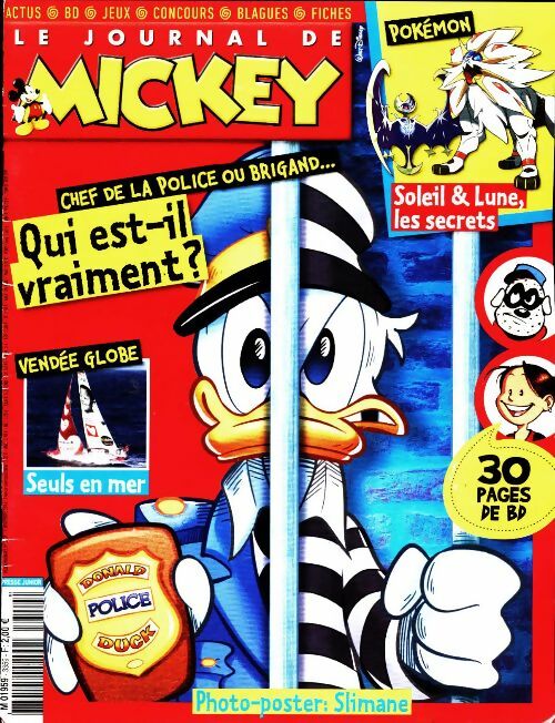Livrenpoche : Le journal de Mickey n°3359 : Qui est-il vraiment ? - Collectif - Livre