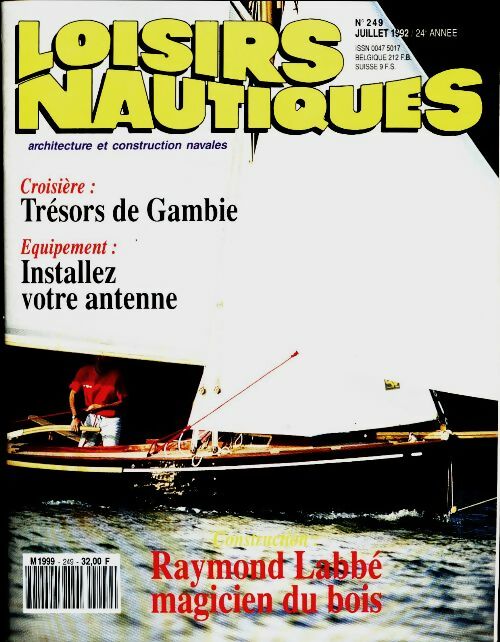 Livrenpoche : Loisirs nautiques n°249 : Trésors de Gambie / Installez votre antenne - Collectif - Livre