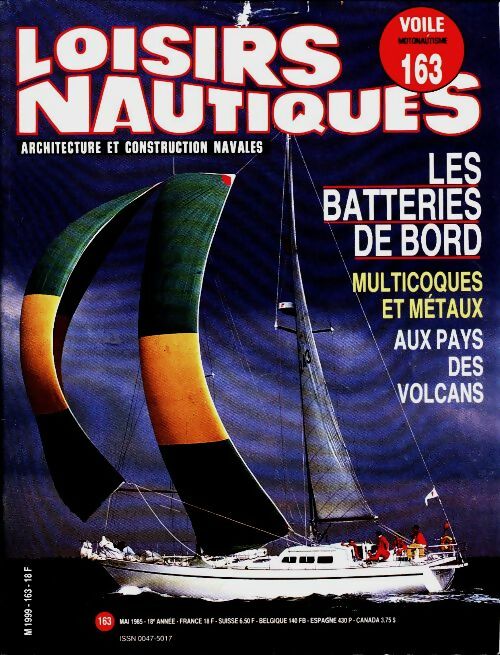 Livrenpoche : Loisirs nautiques n°163 : Les batteries de bord - Collectif - Livre