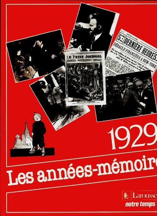 Livrenpoche : Les années-mémoire 1929 - Collectif - Livre
